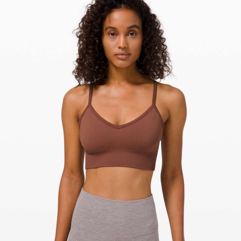 Lululemon Ancient Copper Ebb to Street Bra